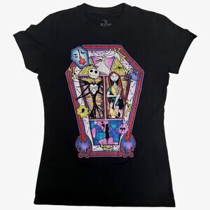 Disney The Nightmare Before Christmas T-Shirt XS Jack Skellington, Sally & Zero